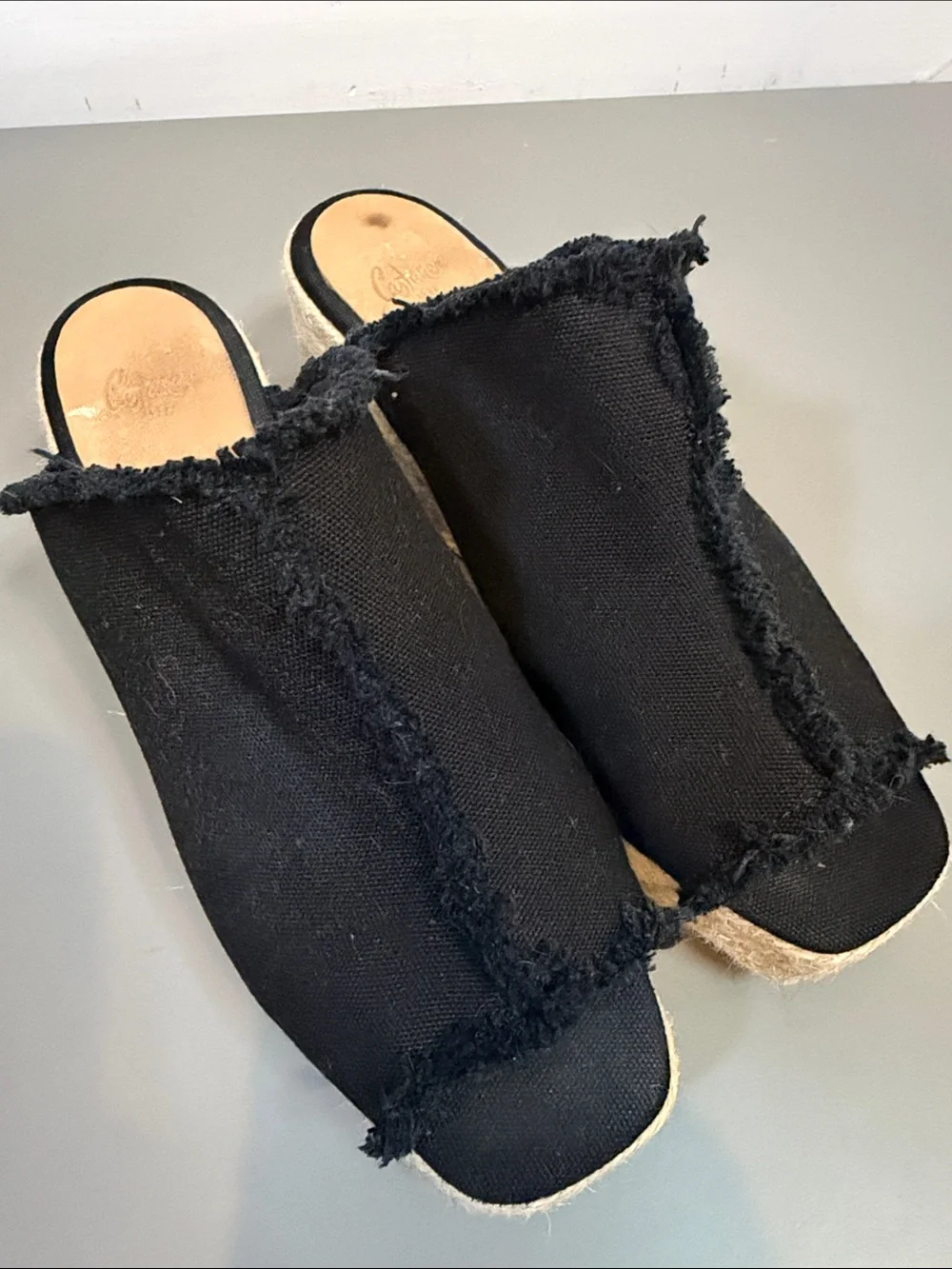CASTANER WEDGE FATIMA ESPADRILLES MULES 39